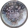 Image 2 : 1869 25C Standard Silver Quarter Dollar, Judd-727, Pol