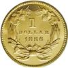 Image 2 : 1886 G$1 MS66 PCGS. By the time this diminutive dollar