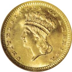 1889 G$1 MS66 S NGC. Despite the relatively low 28,95