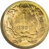 Image 2 : 1889 G$1 MS66 S NGC. Despite the relatively low 28,95