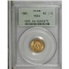Image 1 : 1903 $2 1/2 MS64 PCGS. A gorgeous canary-gold type coi