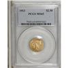 Image 3 : 1913 $2 1/2 MS65 PCGS. The 1913 has the highest mintag