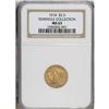 Image 3 : 1914 $2 1/2 MS63 NGC. Ex: Seminole Collection. Honey-g