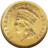 Image 1 : 1878 $3 MS64 NGC. This lovely near-Gem has a pleasing,