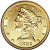 Image 1 : 1882-CC $5 AU58 NGC. "The 1882-CC is the most availabl