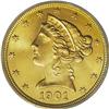 Image 1 : 1901 $5 MS65 PCGS. Sharply struck on the design featur