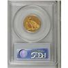 Image 2 : 1909-D $5 MS62 PCGS. This lemon-gold example has subtl