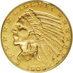 1909-O $5 AU58 PCGS. There are several scarce and rare