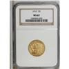 Image 1 : 1913 $5 MS62 NGC. This satiny olive-gold type coin has