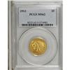 Image 1 : 1913 $5 MS62 PCGS. Robustly struck with lustrous yello