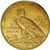 Image 2 : 1915 $5 MS64 PCGS. This 1915 half eagle displays honey