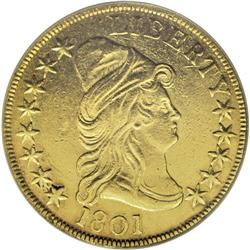 1801 $10 --Damaged--NCS. AU Details. Breen-6843, BD-2,