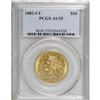 Image 3 : 1882-CC $10 AU55 PCGS. The 6,764 pieces struck for thi