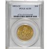 Image 3 : 1893-CC $10 AU55 PCGS. Unlike many examples of this fi