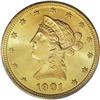 Image 1 : 1901 $10 MS65 PCGS. Relatively large quantities of the