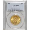 Image 3 : 1901 $10 MS65 PCGS. Relatively large quantities of the