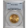 Image 1 : 1901-S $10 MS64 PCGS. This orange and green-gold near-