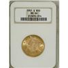 Image 1 : 1901-S $10 MS64 NGC. A lustrous yellow-gold near-Gem t
