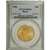 Image 1 : 1908 $10 Motto MS62 PCGS. Rich yellow-orange color and