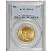 Image 3 : 1913 $10 MS64 PCGS. Peach-gold patination on this near