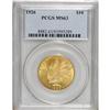 Image 1 : 1926 $10 MS63 PCGS. This yellow-gold representative of