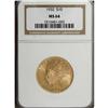 Image 1 : 1932 $10 MS64 NGC. Potent luster and a well struck por