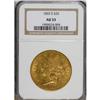Image 1 : 1855-S $20 AU53 NGC. The 1855-S double eagle is usuall
