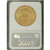 Image 2 : 1871-S $20 AU53 NGC. This Type Two double eagle has nu