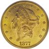 Image 1 : 1877-CC $20 MS62 PCGS. Michael Fuljenz and Douglas Win