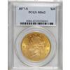 Image 1 : 1877-S $20 MS62 PCGS. A decisively struck and thorough