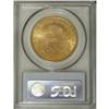 Image 2 : 1884-S $20 MS62 PCGS. Luster sweeps across this olive
