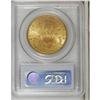 Image 2 : 1891-S $20 MS63 PCGS. Exquisitely struck, with orange-