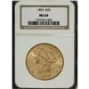 Image 3 : 1893 $20 MS64 NGC. A shining Choice representative of
