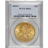 Image 1 : 1894-S $20 MS62 PCGS. This suitably struck and lustrou