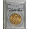 Image 1 : 1895 $20 MS64 PCGS. A beautiful orange-red representat