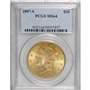 Image 3 : 1897-S $20 MS64 PCGS. The 1897-S twenty dollar is foun