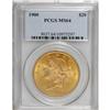 Image 1 : 1900 $20 MS64 PCGS. An attractive near-Gem that hails