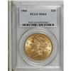 Image 1 : 1904 $20 MS64 PCGS. Pleasing luster emanates from both