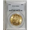 Image 1 : 1904 $20 MS64 PCGS. Vibrant luster exudes from peach-g
