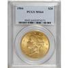 Image 1 : 1904 $20 MS64 PCGS. A beautiful gold type coin with su