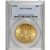 Image 1 : 1904 $20 MS64 PCGS. A flashy near-Gem double eagle wit