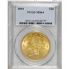 Image 1 : 1904 $20 MS64 PCGS. A handsome Choice double eagle who