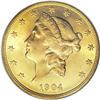 Image 1 : 1904 $20 MS65 PCGS. A plethora of Mint State 1904 doub