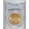 Image 1 : 1904-S $20 MS64 PCGS. At first glance, this lovely Typ