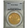 Image 3 : 1906-S $20 MS64 PCGS. This peach-gold representative i