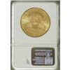 Image 2 : 1907 $20 MS63 NGC. A lustrous apricot-gold twenty that