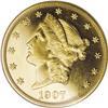Image 1 : 1907 $20 Liberty PR65 Cameo NGC. This was a transition
