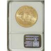 Image 2 : 1908 $20 No Motto MS64 NGC. Short Rays. A yellow-gold