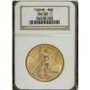 Image 1 : 1909/8 $20 MS60 NGC. FS-301. A shimmering and suitably
