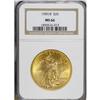Image 3 : 1909/8 $20 MS66 NGC. The 1909/8 was the only overdate